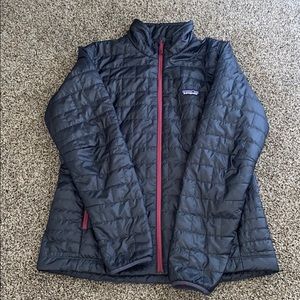 Patagonia W’s Navy Blue Micro Puff Jacket